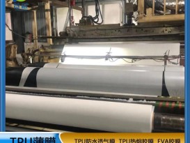 tpu膜白色霧面防水透氣膜復合布料紡織移印 等功能性薄膜生產(chǎn)廠家直銷